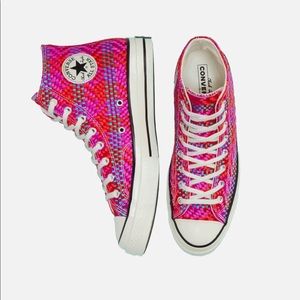 🌟NEW Converse Chuck 70s Pink Weave 8 9 10 11